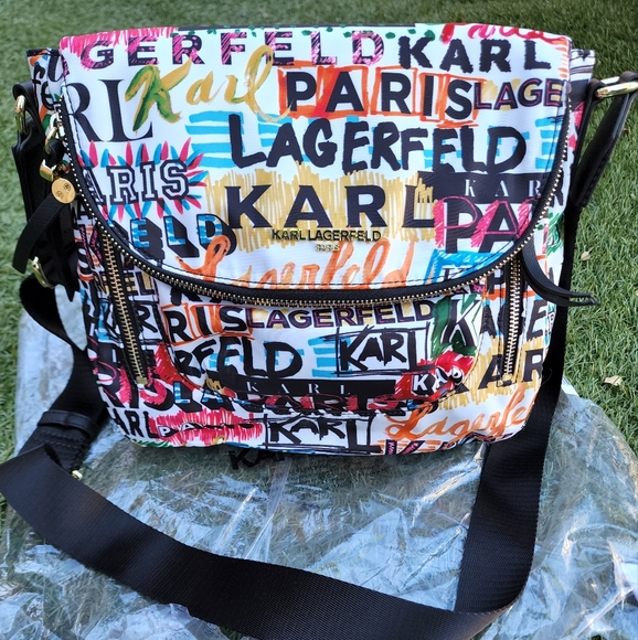 Karl lagerfield Paris Messenger bags - Picture 3 of 4